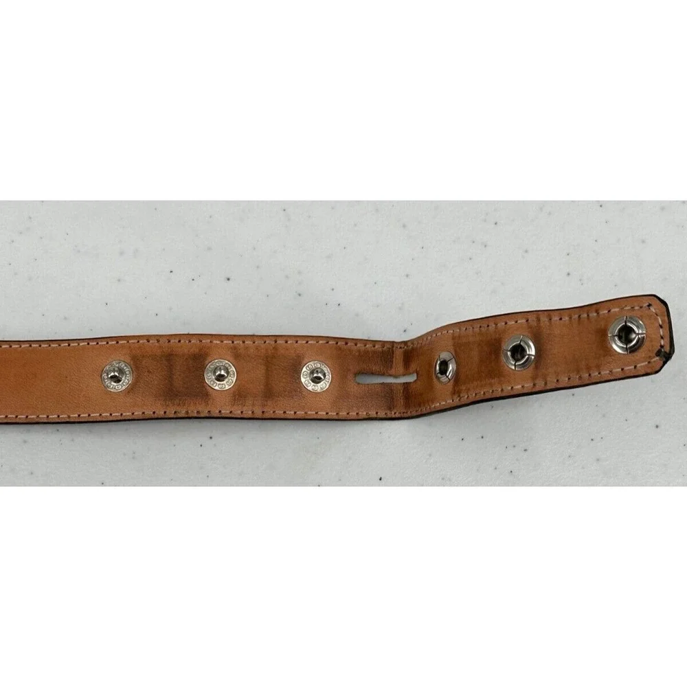 James‎ Reid Ltd. Womens Waist Belt Strap Black Reptile Genuine Leather Size 29